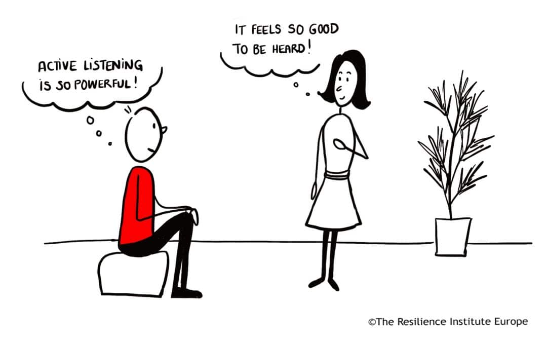 Who will you listen to actively today?