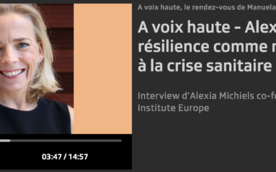 A voix haute – Alexia Michiels, la résilience comme remède face à la crise sanitaire